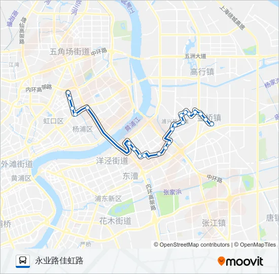 716路 Bus Line Map