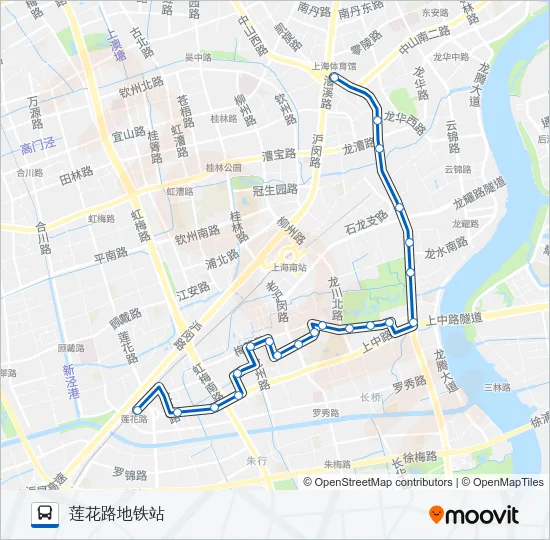 720路 Bus Line Map