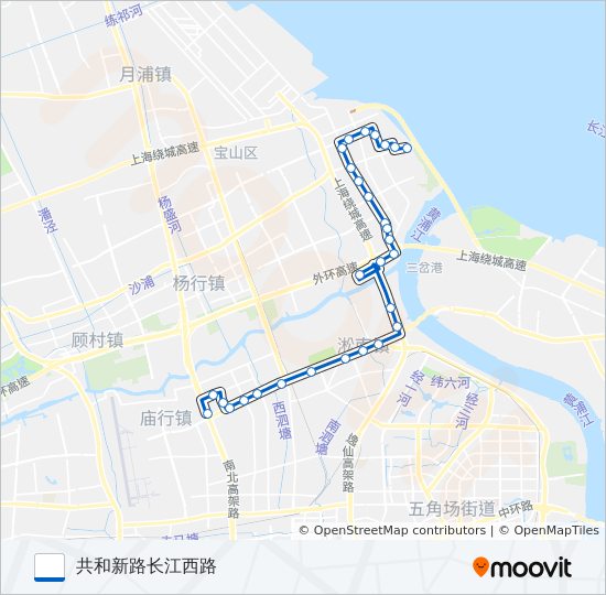 728路 bus Line Map