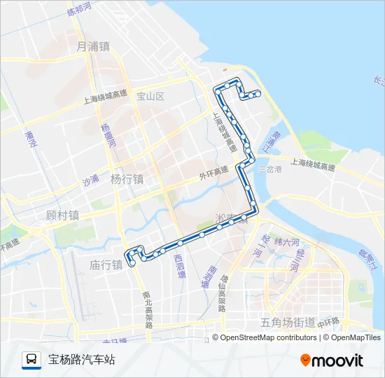 728路 Bus Line Map