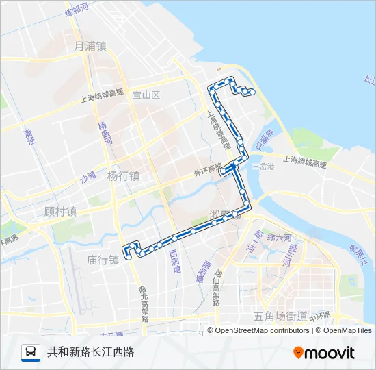 728路 Bus Line Map