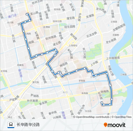 731路 Bus Line Map