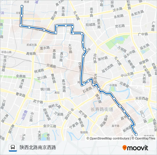 738路 Bus Line Map
