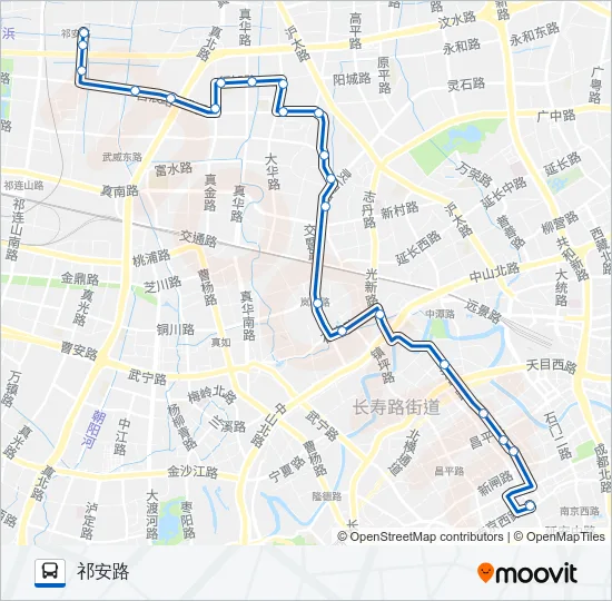 738路 Bus Line Map