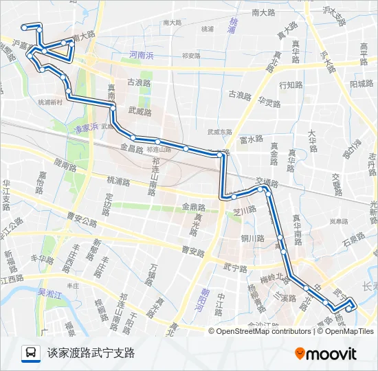 742路 Bus Line Map