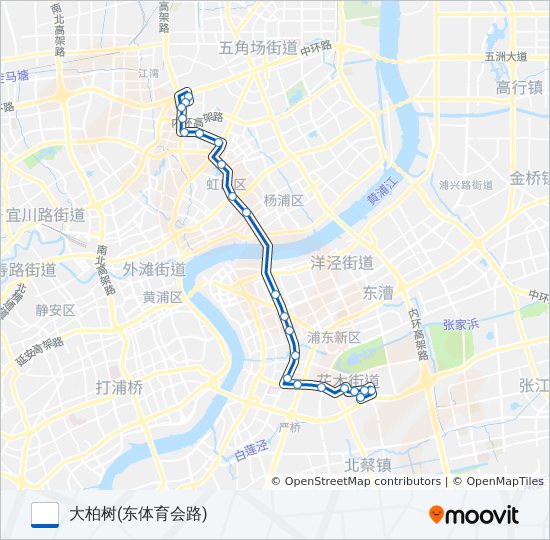 746路 bus Line Map