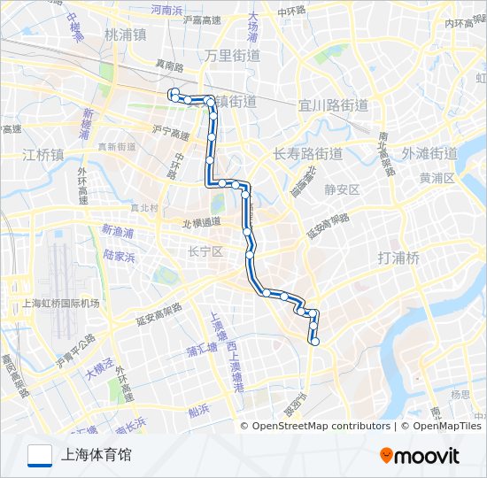 754路 bus Line Map