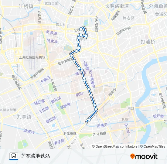 757路 Bus Line Map