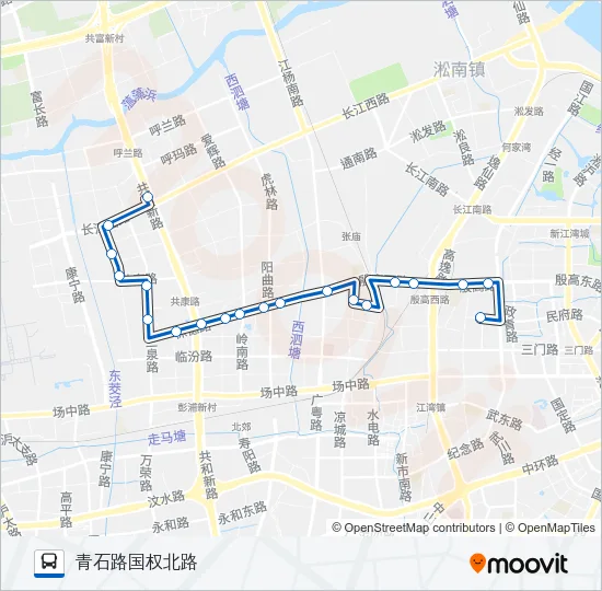 760路 Bus Line Map