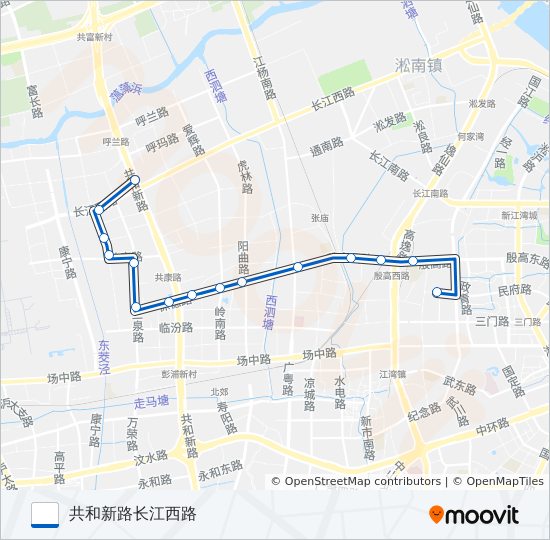 760路 bus Line Map