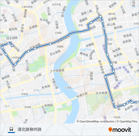 761路 bus Line Map