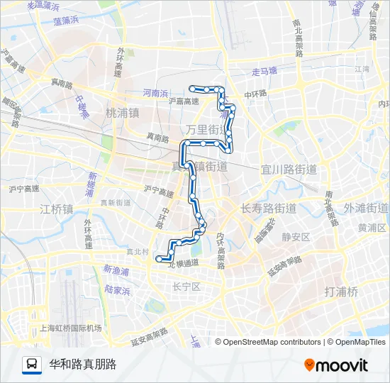766路 Bus Line Map