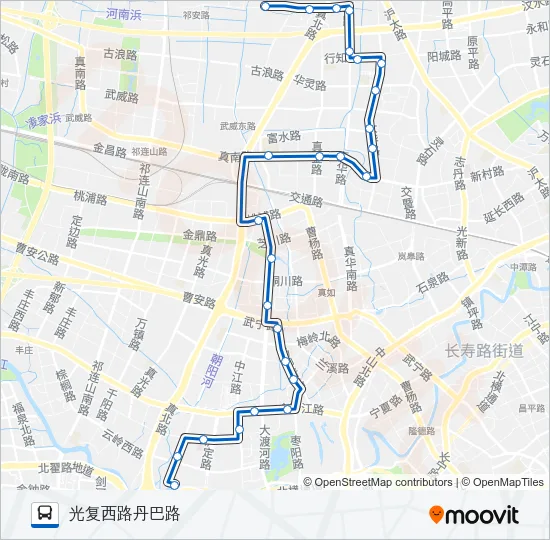 766路 Bus Line Map