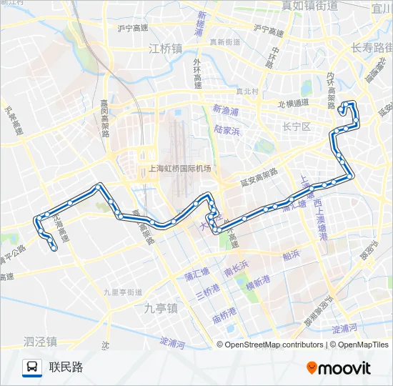 776路 Bus Line Map