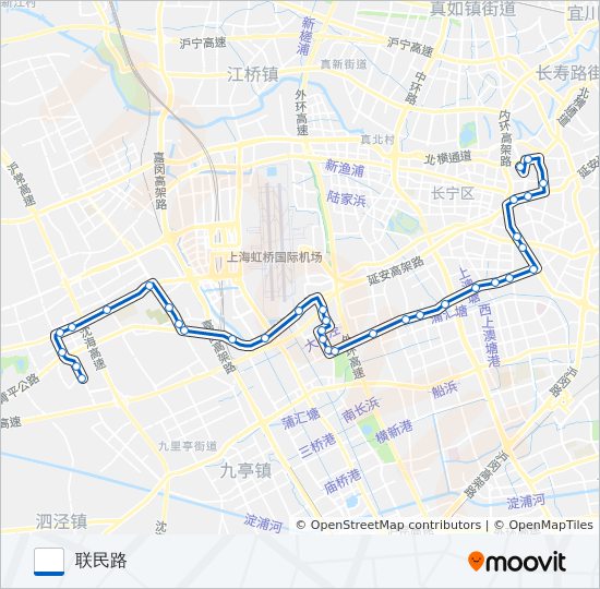 776路 bus Line Map