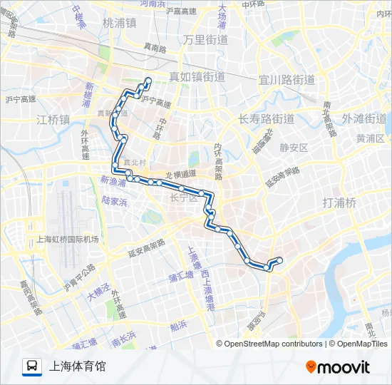 808路 Bus Line Map