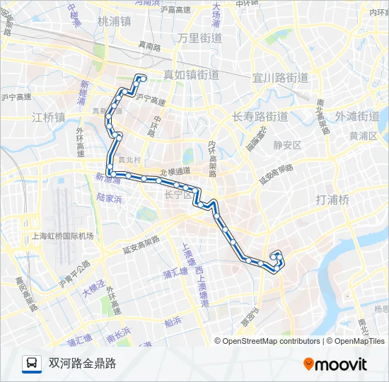 808路 Bus Line Map