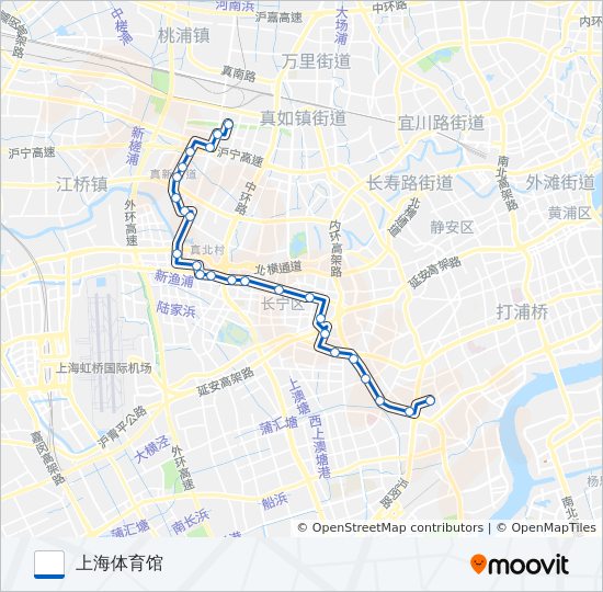 808路 bus Line Map
