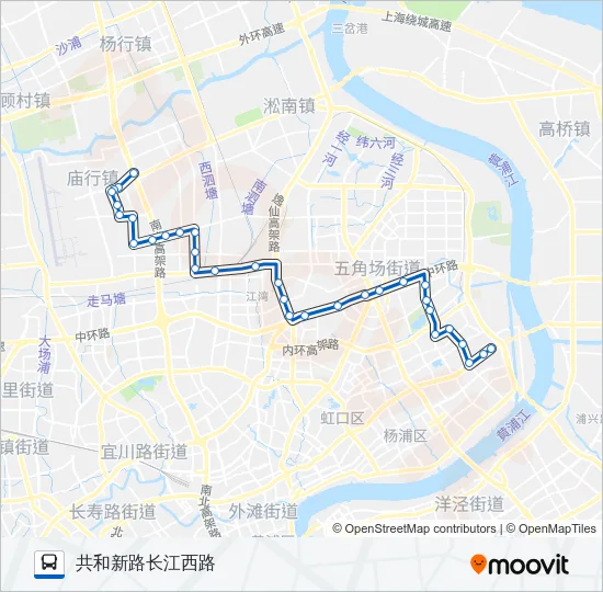 812路 Bus Line Map