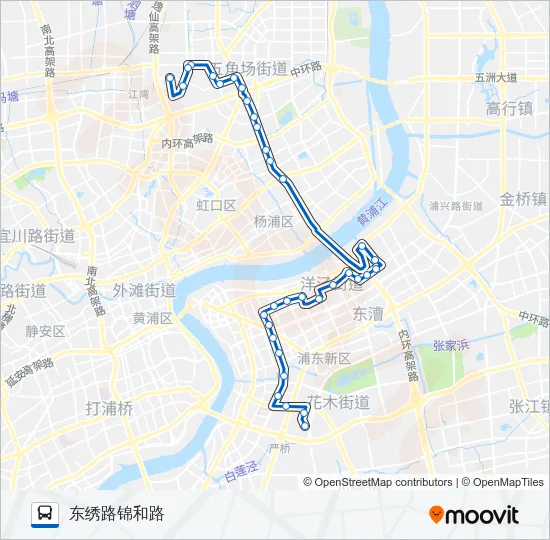 819路 Bus Line Map