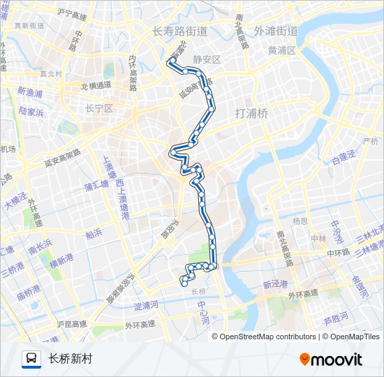 公交824路的线路图
