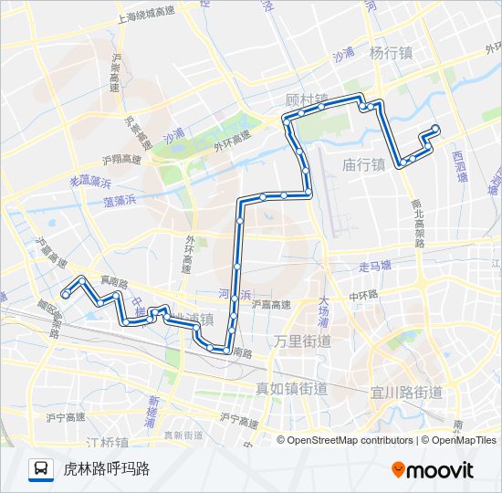 828路 Bus Line Map