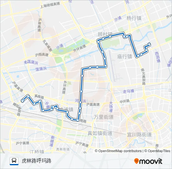 828路 Bus Line Map