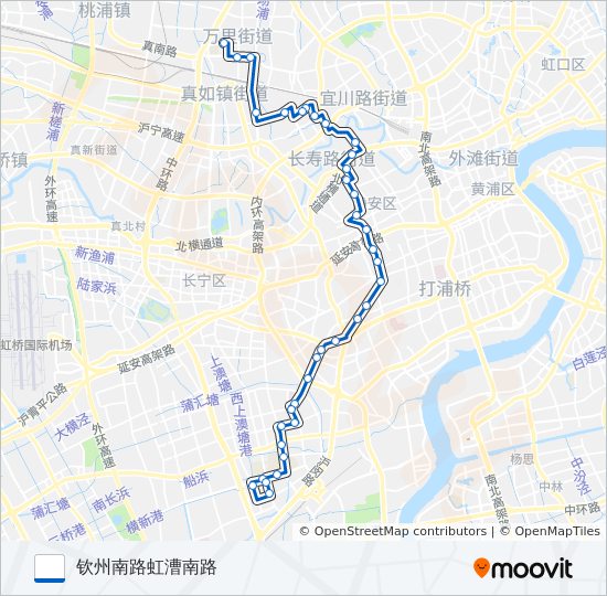 830路 bus Line Map