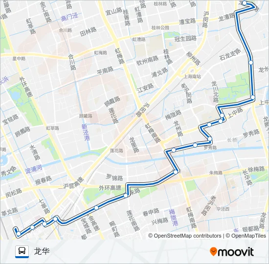 831路 Bus Line Map