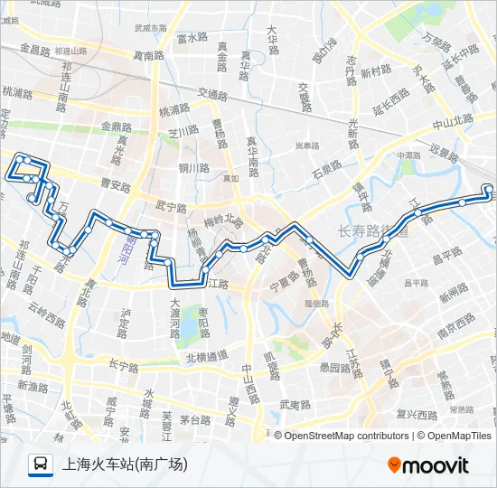 837路 Bus Line Map