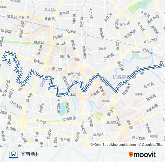 837路 Bus Line Map