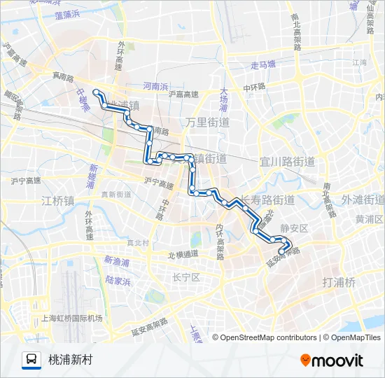 838路 Bus Line Map