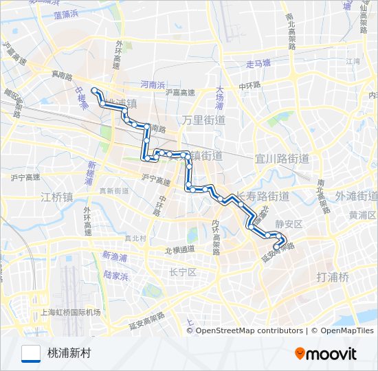 838路 bus Line Map