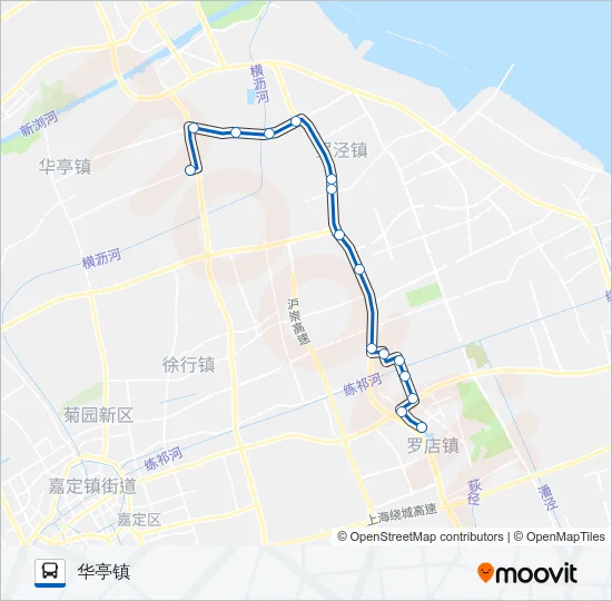 839路 Bus Line Map
