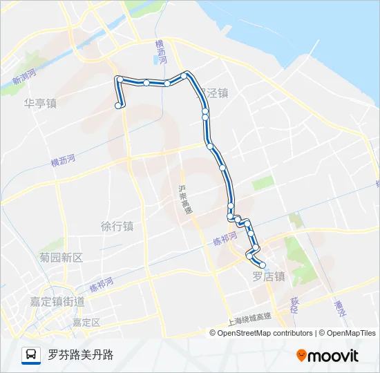 839路 Bus Line Map