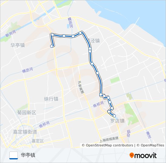 839路 bus Line Map