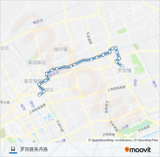 841路 Bus Line Map