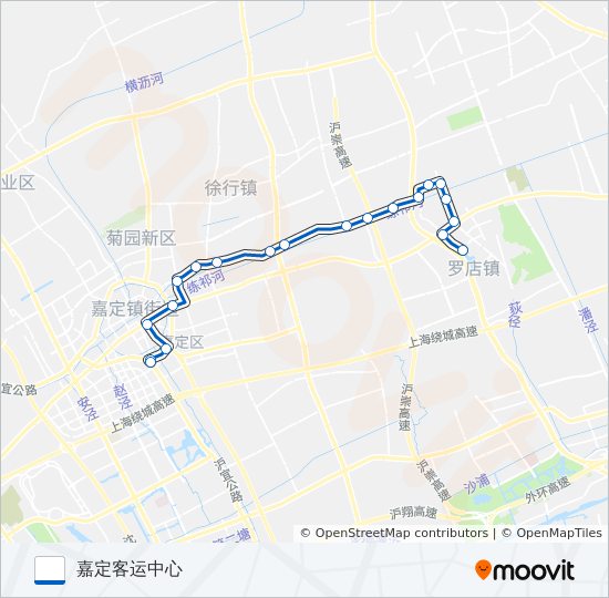 841路 bus Line Map