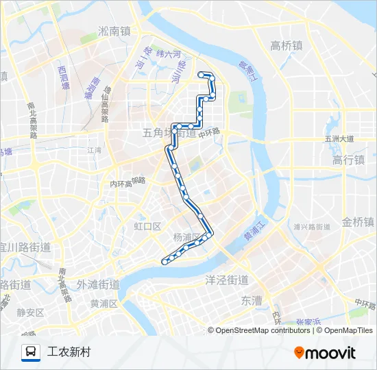 842路 Bus Line Map