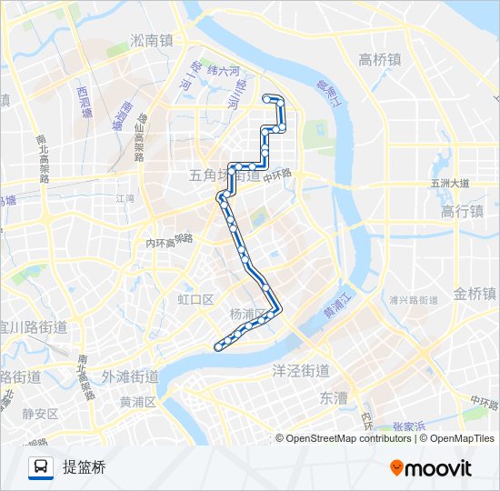 公交842路的线路图