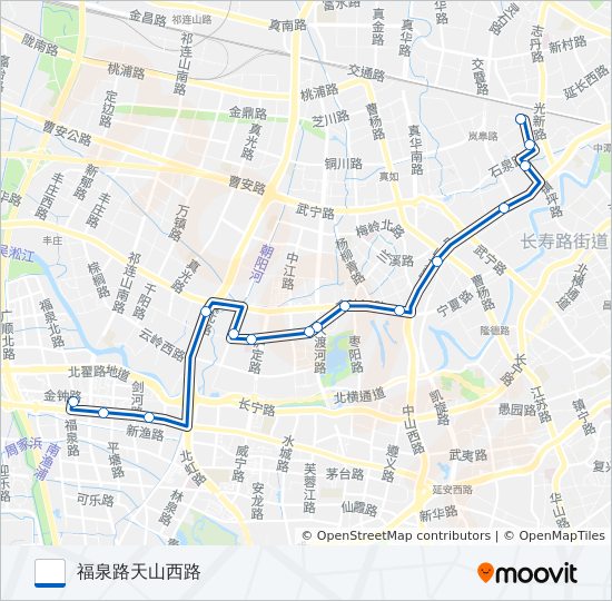 846路 bus Line Map