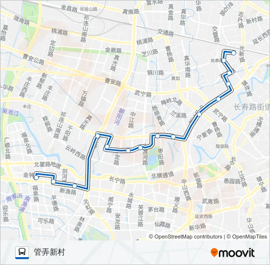 846路 Bus Line Map