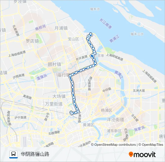 849路 Bus Line Map