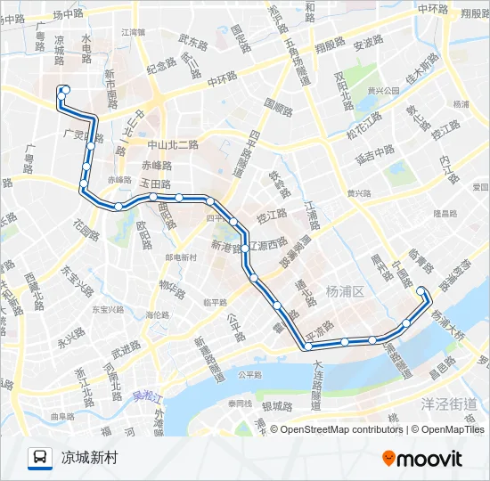 853路 Bus Line Map
