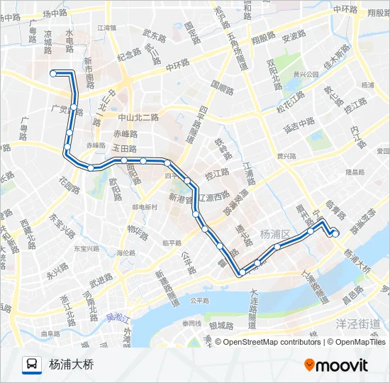853路 Bus Line Map