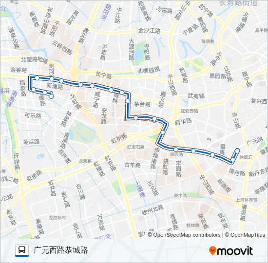 855路 Bus Line Map