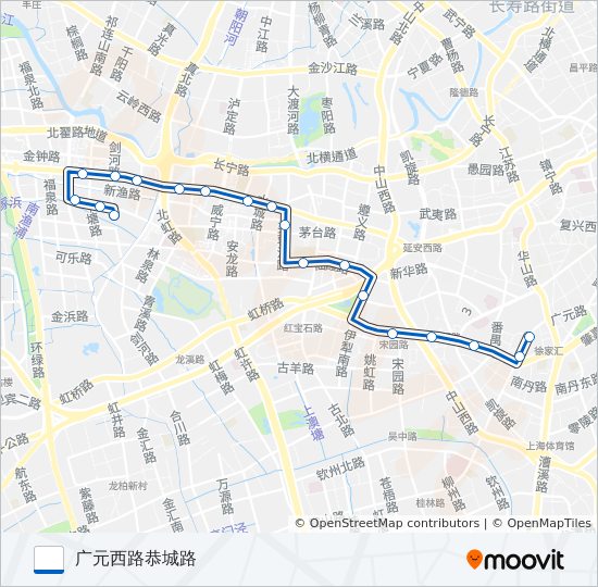 855路 bus Line Map