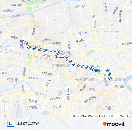 公交859路的线路图