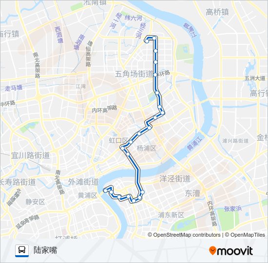 公交870路的线路图