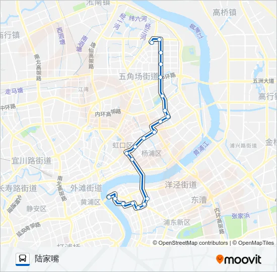 870路 Bus Line Map